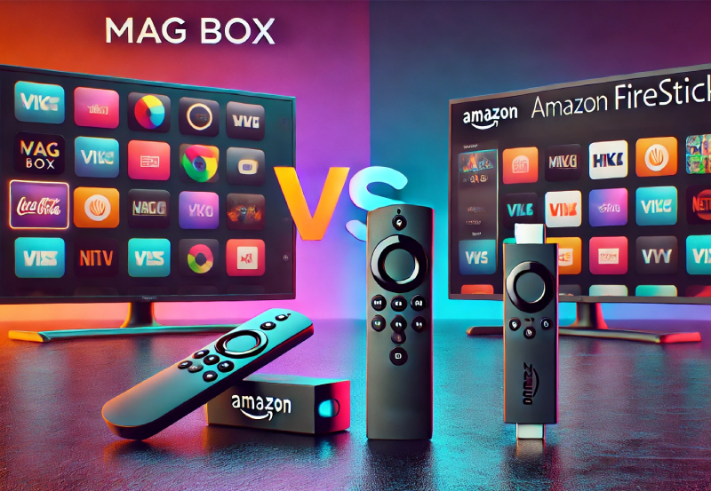 MAG BOX vs. Amazon Fire Stick: Assessing Custom User Settings